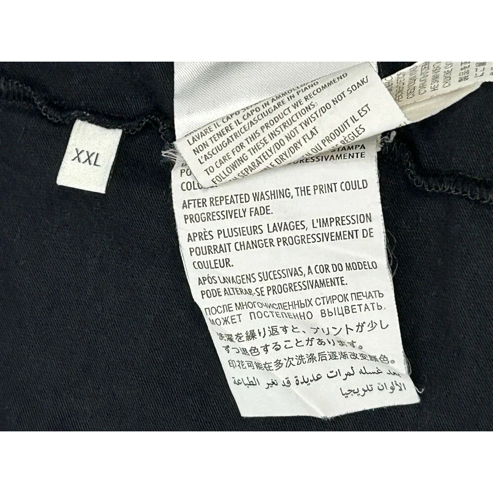 Gucci Black Interlocking G Logo Oversized T-Shirt - Size XXL (100% Authentic)